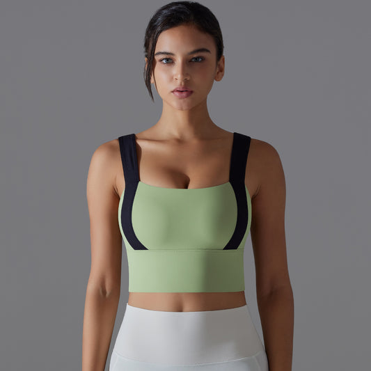 Double-sided Nylon Classic Tight Beauty Back Exercise Bra